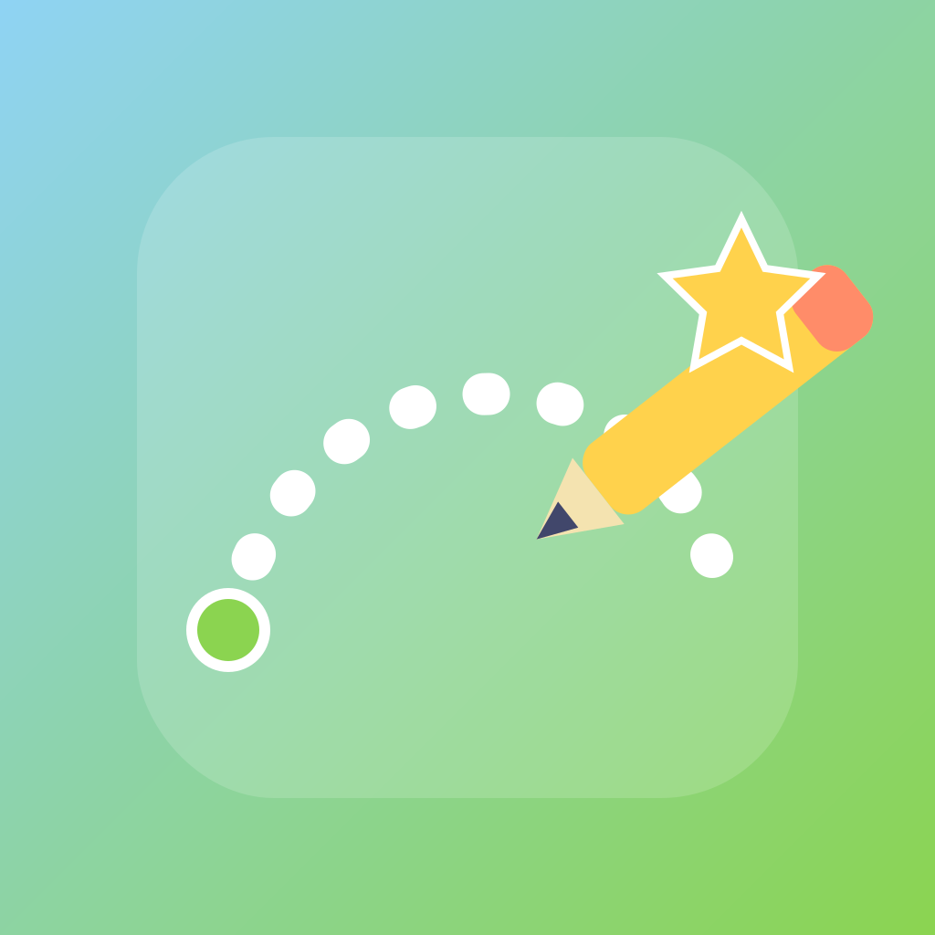 Prewriting Strokes for Kids app icon